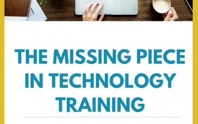 The Missing Piece in Technology Training